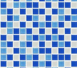Gạch Mosaic thủy tinh MSC25 -8 – ba màu, ma trận