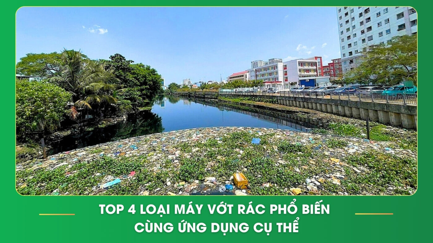 cac loai may vot rac va ung dung