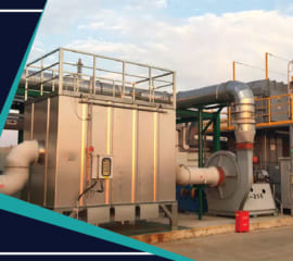 Hệ thống xử lý khí thải trạm xử lý nước thải bằng phương pháp hấp phụ