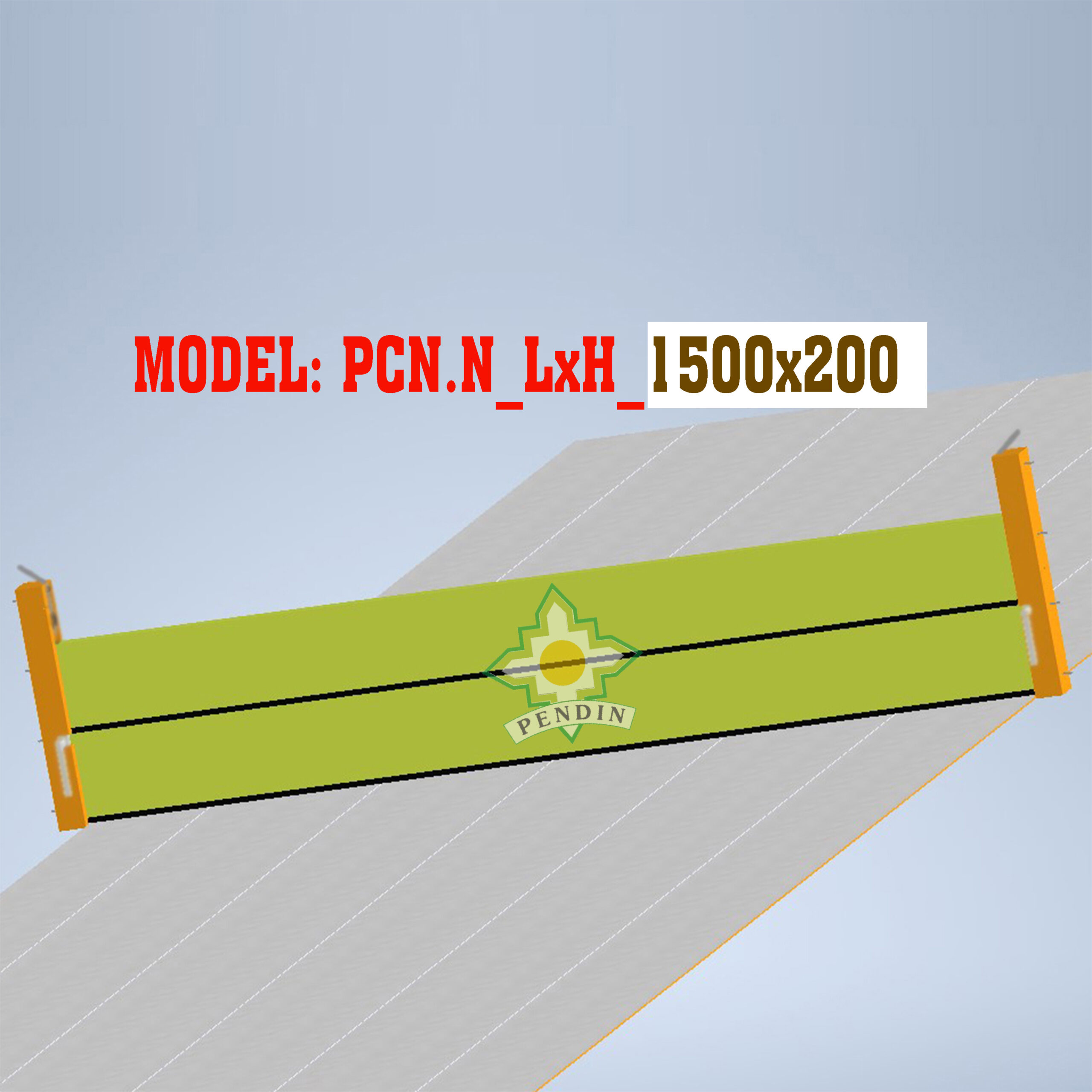 cửa chống ngập nước 1500x200mm