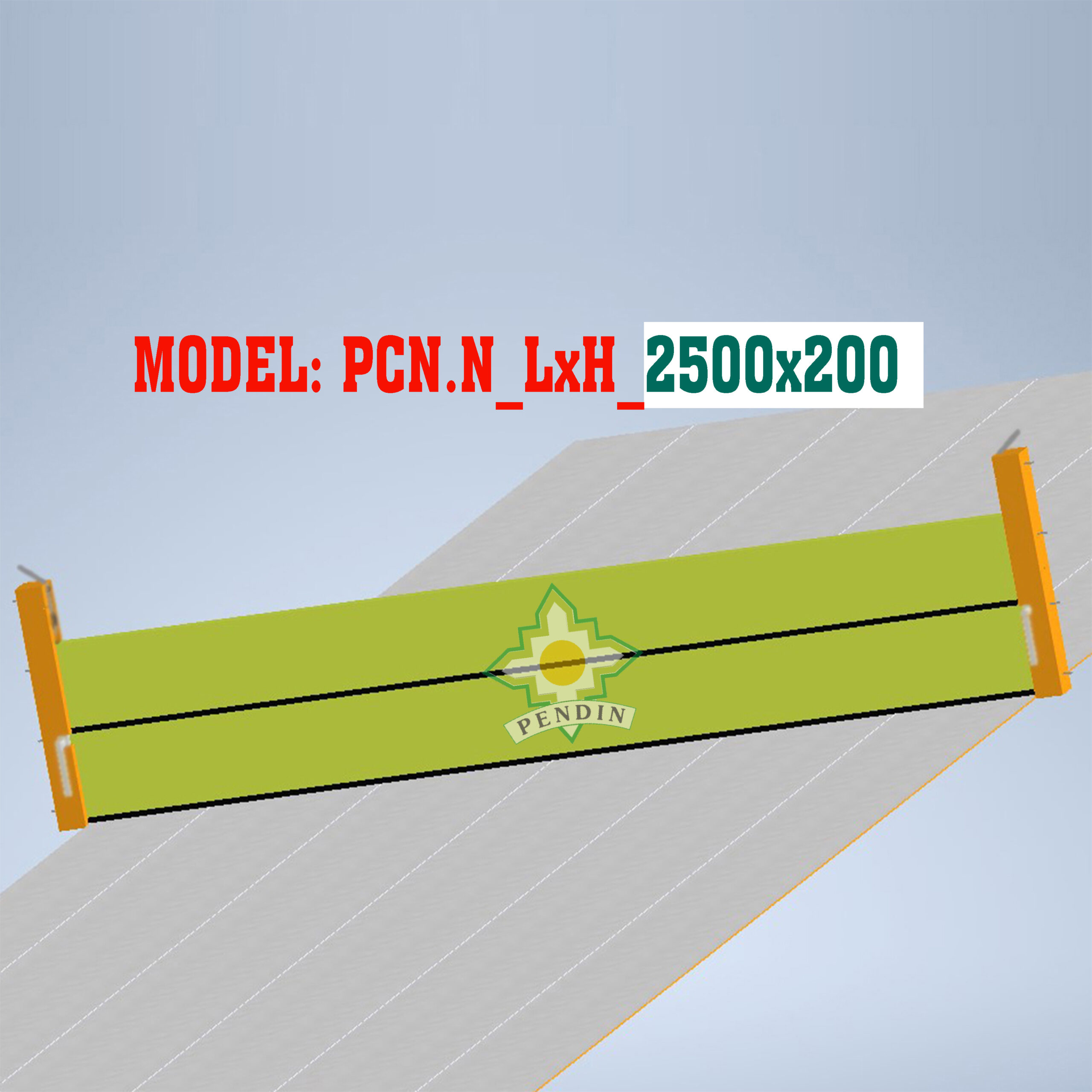 Cửa chống ngập nước 2500x200mm