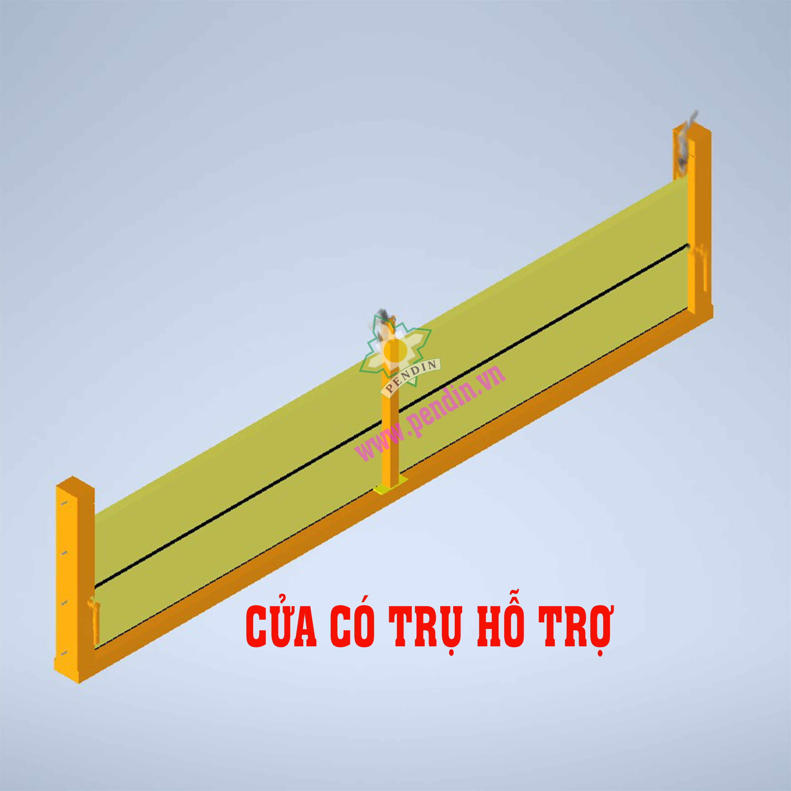 Cửa chống ngập nước 3500x200mm