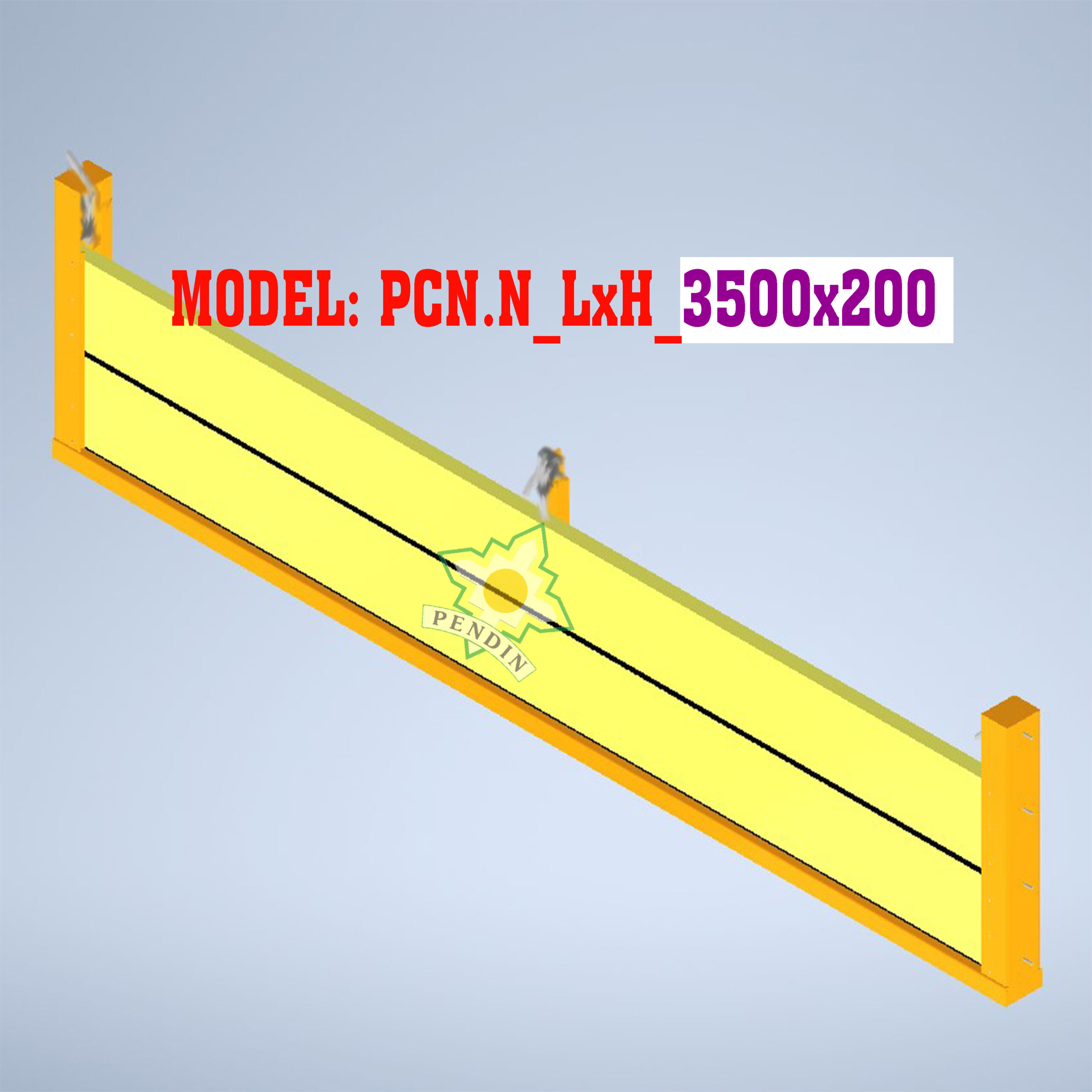 Cửa chống ngập nước 3500x200mm