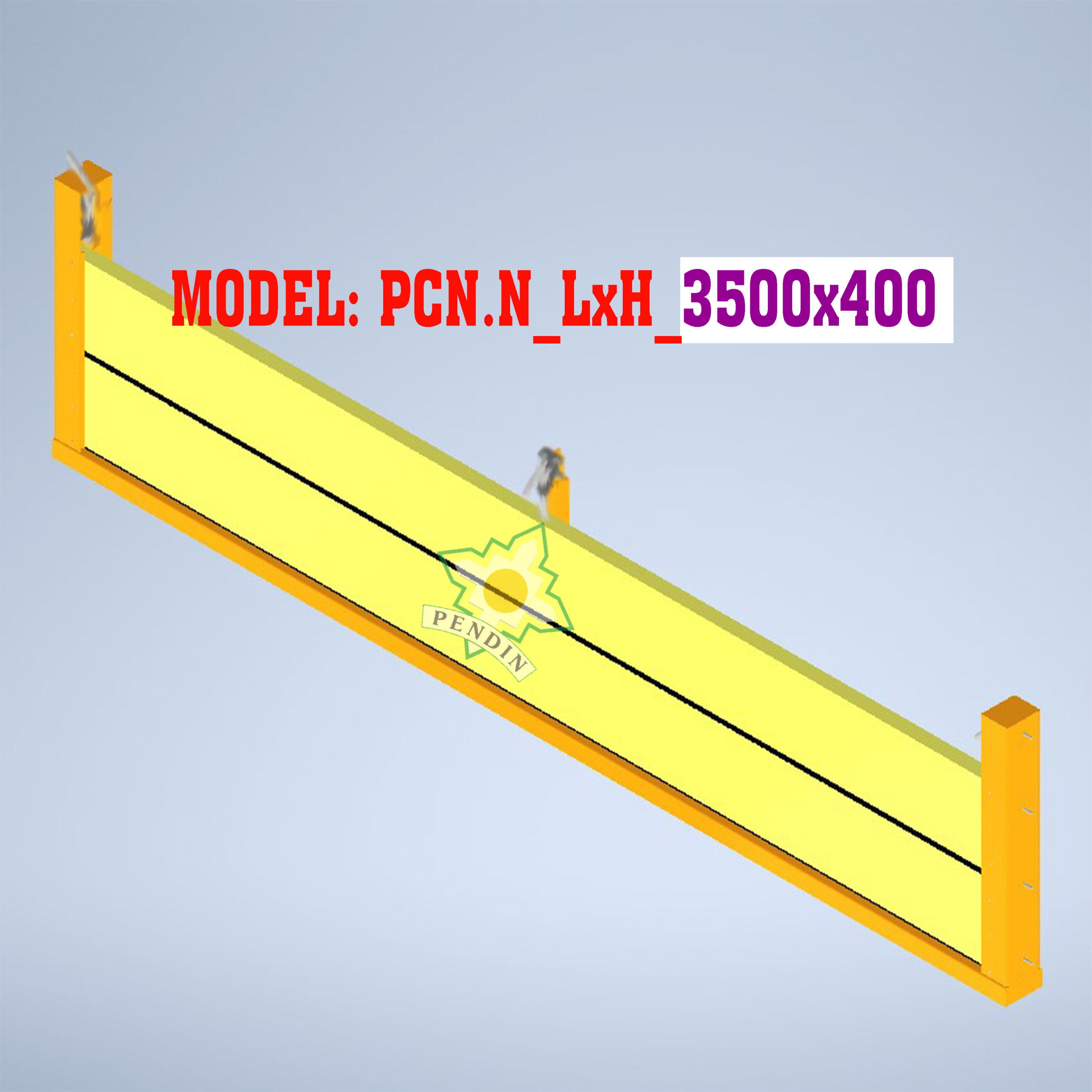 Cửa chống ngập nước 3500x400mm