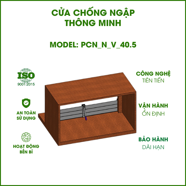 cua chong ngap model pcn n v 40 5