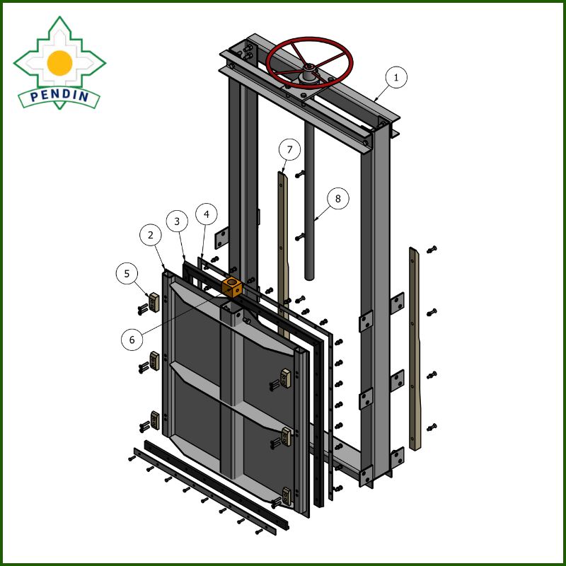 Van cua phai PCP P K 20.201