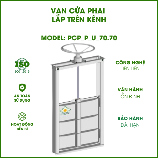 van cua phai pcp p u 70 70 1