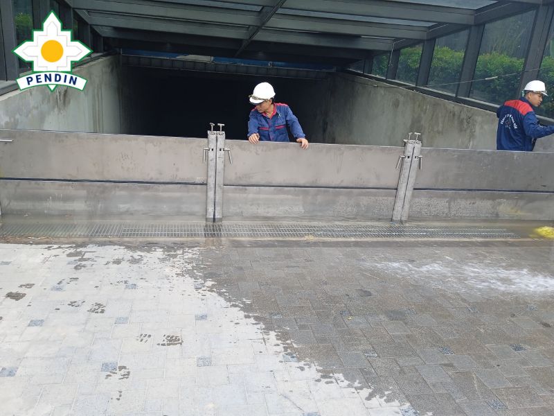 Lưu ý quan trọng khi sử dụng vận hành cửa chống ngập tại Pendin Hướng dẫn sử dụng vận hành cửa chống ngập tại Pendin