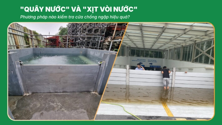 so sánh 2 phương pháp test độ kín nước