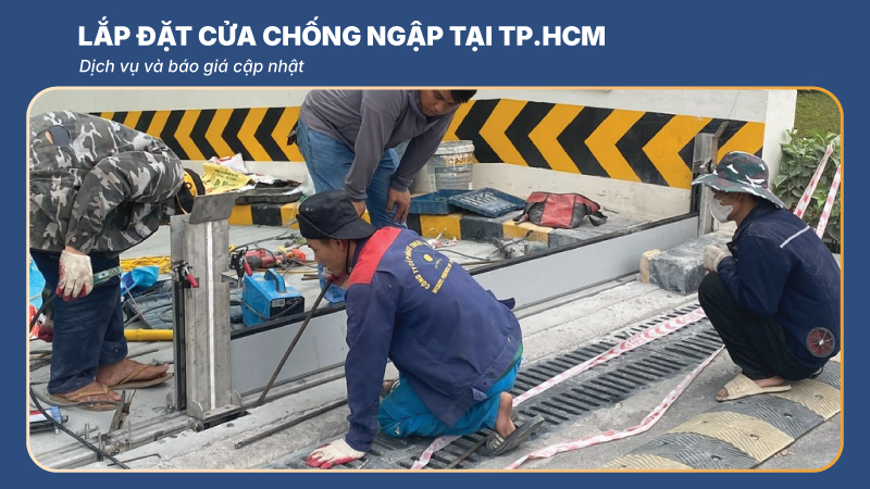 lắp đặt cửa chống ngập tại TP.HCM