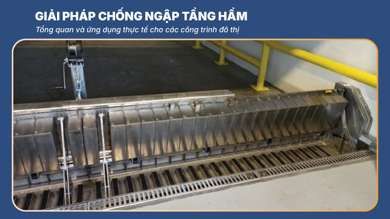 Giải pháp chống ngập tầng hầm