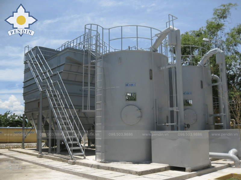 Lắng lamella lọc tự rửa