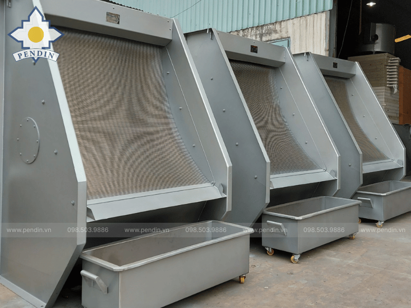 Máy vớt rác dạng tĩnh