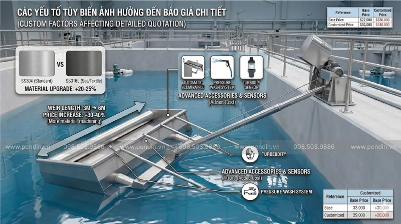 báo giá thiết bị thu nước