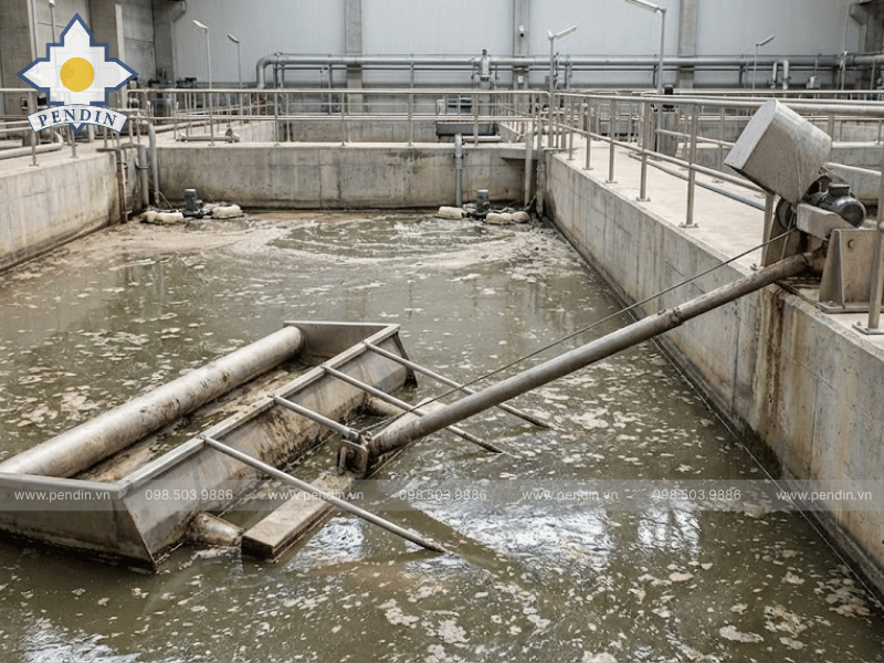 chọn decanter cho bể lắng