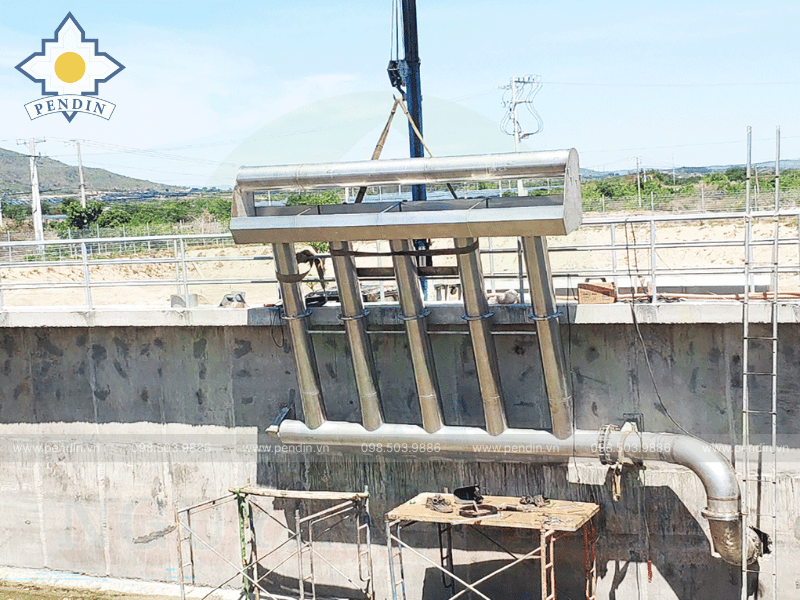 chọn decanter cho bể lắng