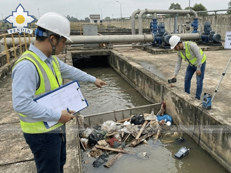 giải pháp thu rác trạm xử lý nước thải