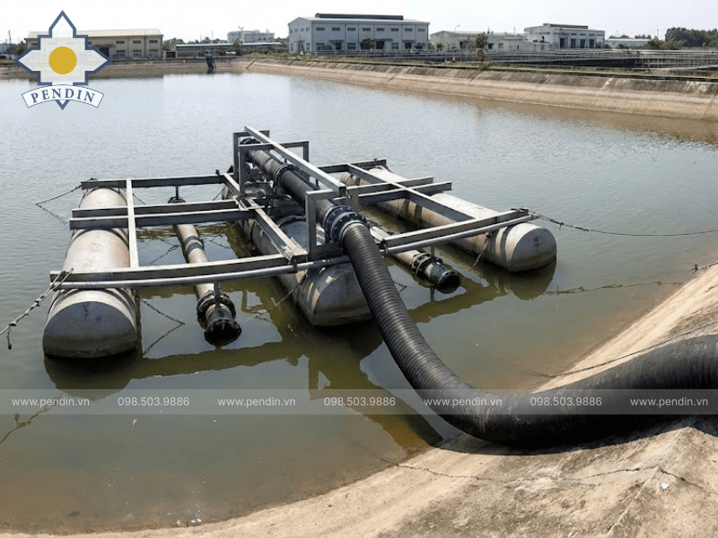 Thiết bị thu nước Decanter phao công suất lớn