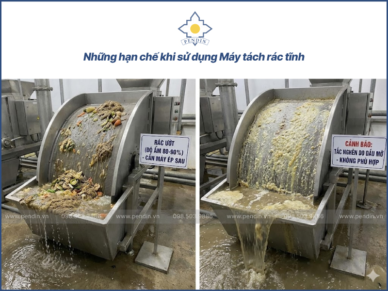 máy tách rác tĩnh