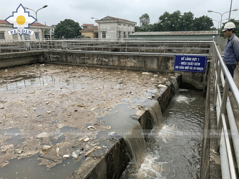 tuyển nổi nước thải đô thị