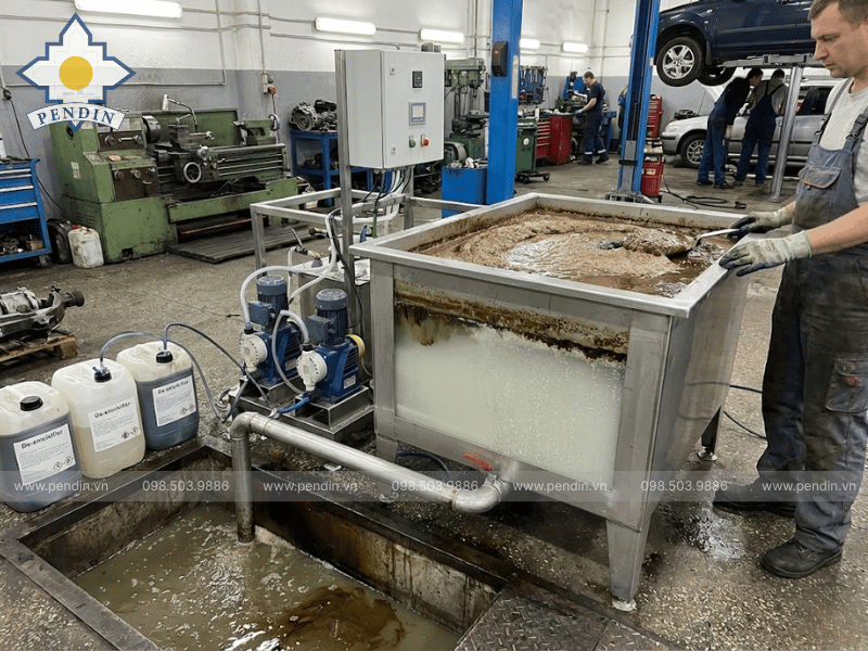 tuyển nổi nước thải công nghiệp