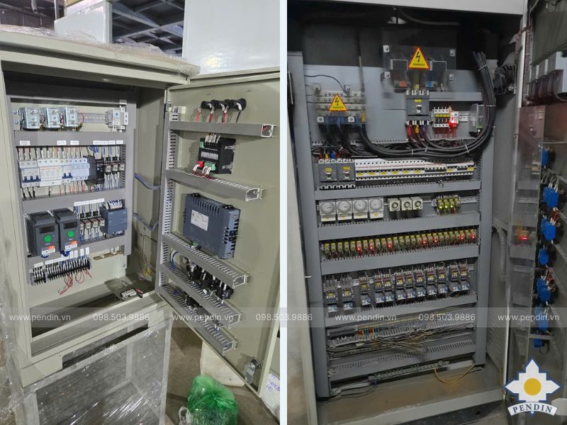 Hệ thống điều khiển thiết bị trạm bơm