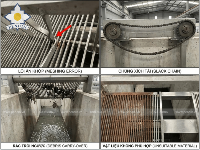 lỗi hệ thống thu rác