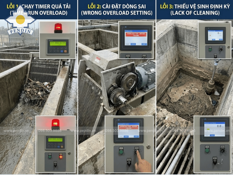 lỗi hệ thống thu rác