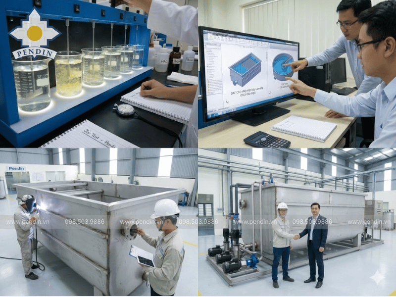 Quy trình tư vấn giải pháp kỹ thuật của Pendin