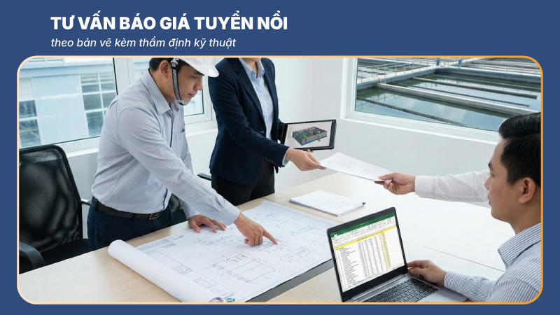 báo giá tuyển nổi theo bản vẽ