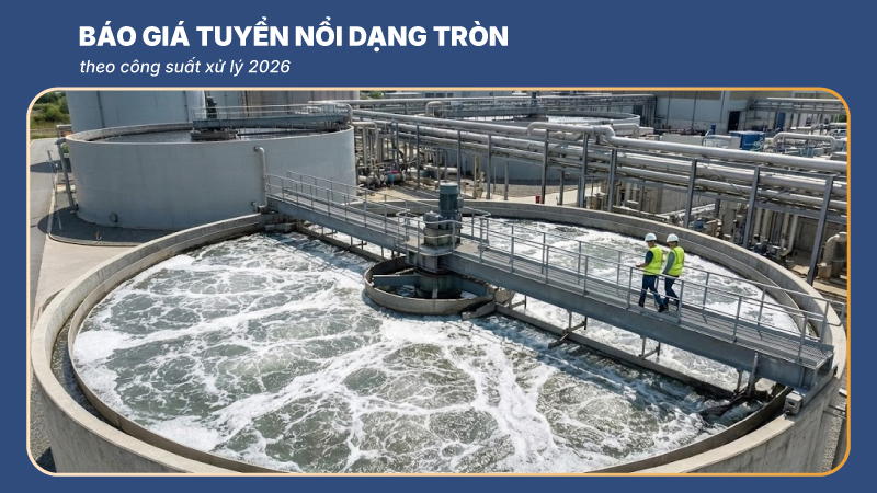 giá tuyển nổi dạng tròn