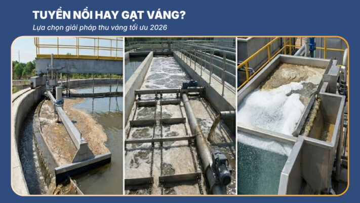 tuyển nổi hay gạt váng