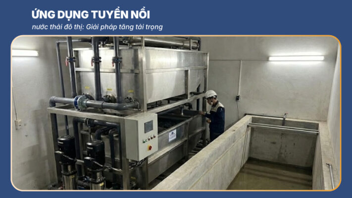 tuyển nổi nước thải đô thị