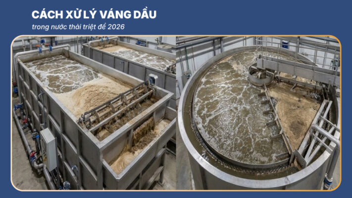 váng dầu trong nước thải