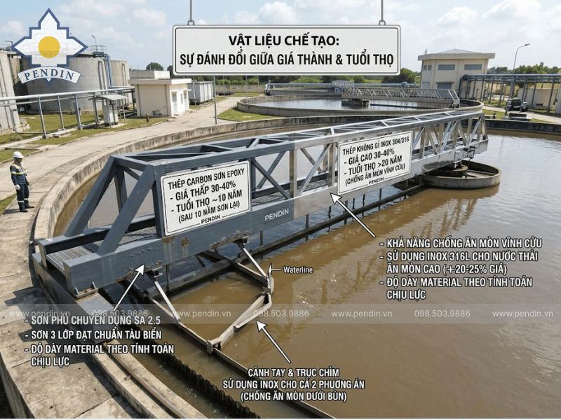 Giá cầu cào bán kính