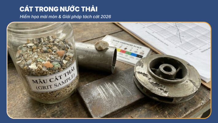 cát trong nước thải