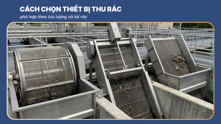 chọn thiết bị thu rác