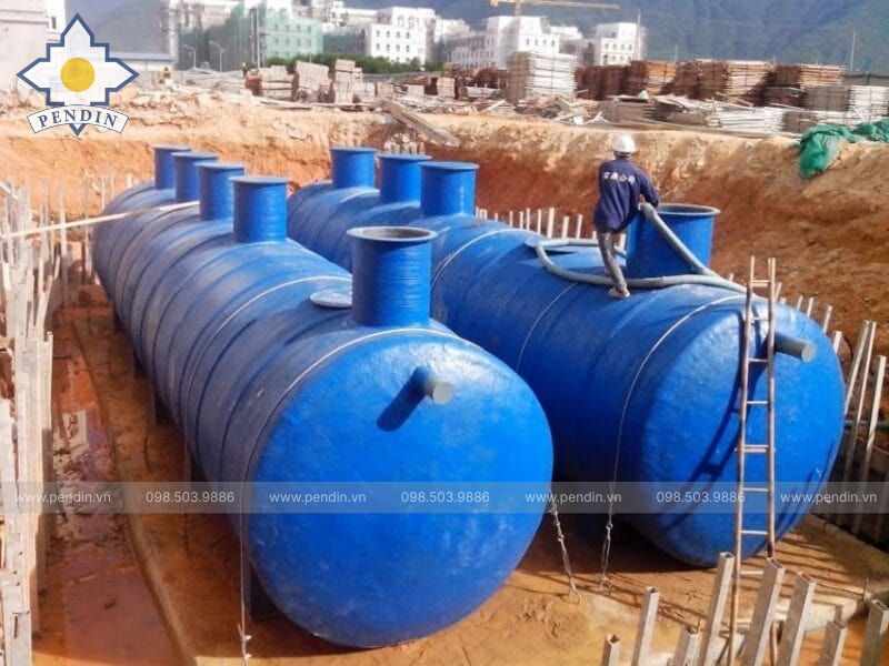 Bồn xử lý khí thải