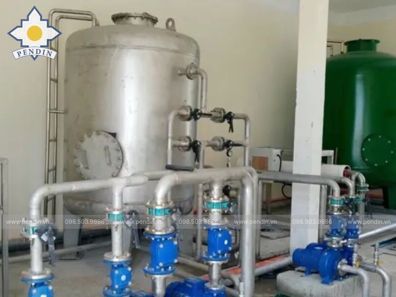 Gia Công Bồn Lọc Áp Lực theo yêu cầu