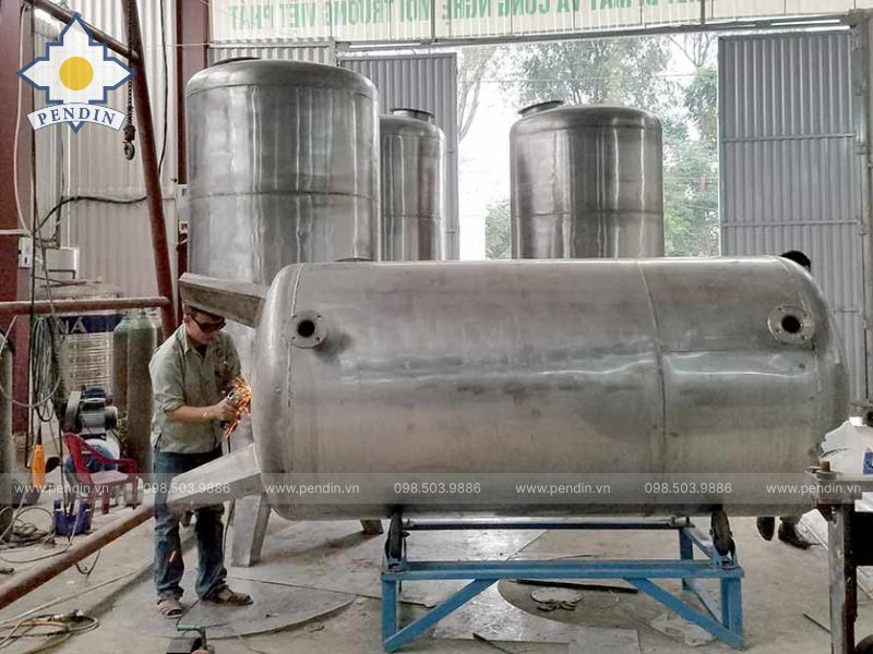 Gia Công Bồn Lọc Áp Lực