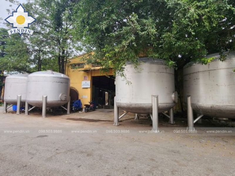 Pendin Gia Công Bồn Lọc Áp Lực