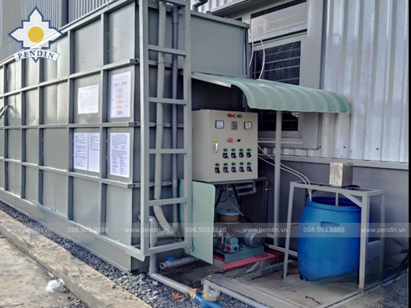 Pendin Gia Công Bồn Xử Lý Nước Sinh Hoạt