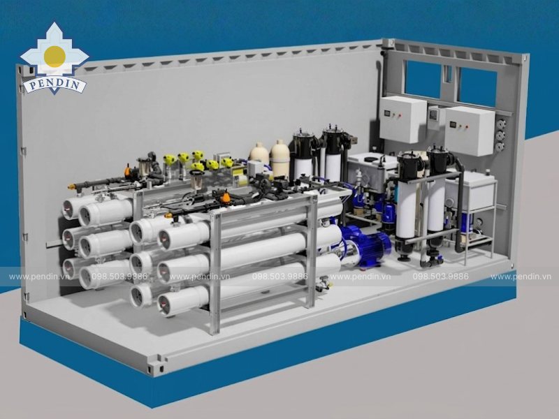 Gia Công Bồn Lọc Cho Trạm Xử Lý Nước Cấp