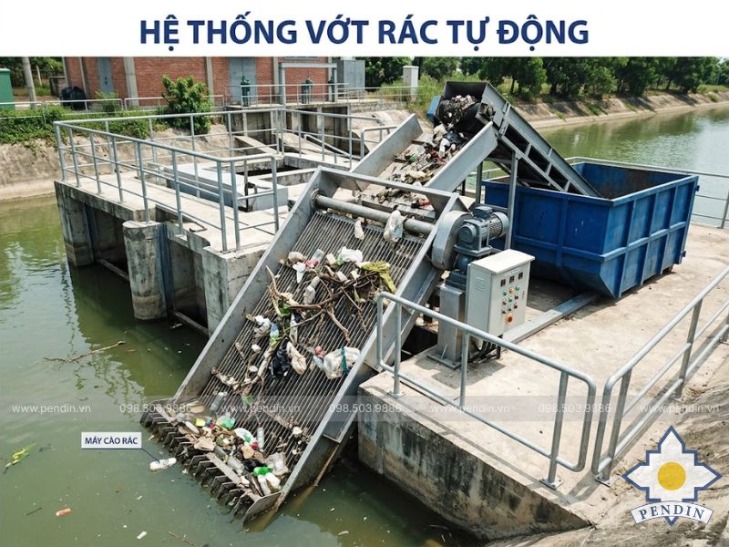 Hệ Thống Vớt Rác Tự Động