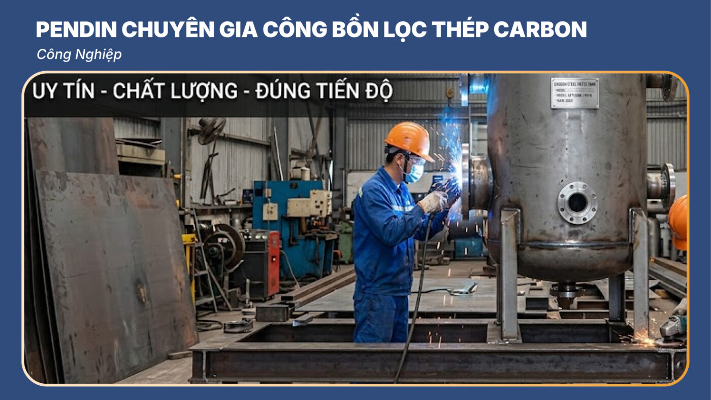 Pendin Chuyên Gia Công Bồn Lọc Thép Carbon-01