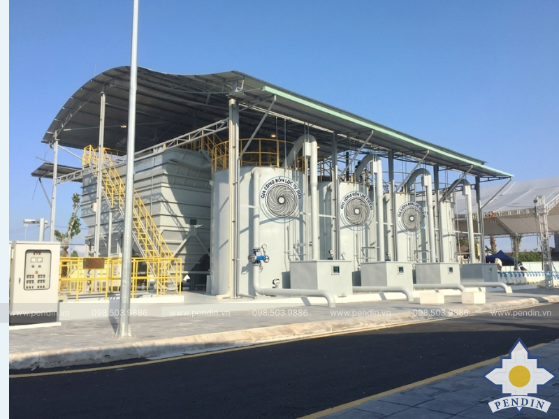 Gia công bồn lọc tự rửa