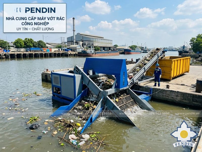 Pendin – Nhà cung cấp máy vớt rác công nghiệp uy tín, chất lượng