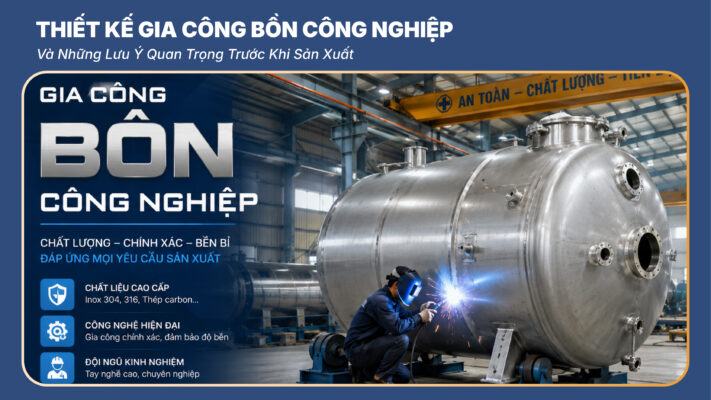 Thiết Kế Gia Công Bồn Công Nghiệp