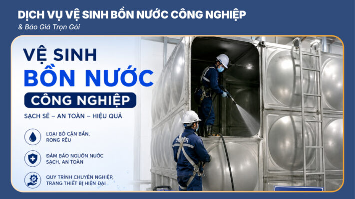 Vệ Sinh Bồn Nước Công Nghiệp