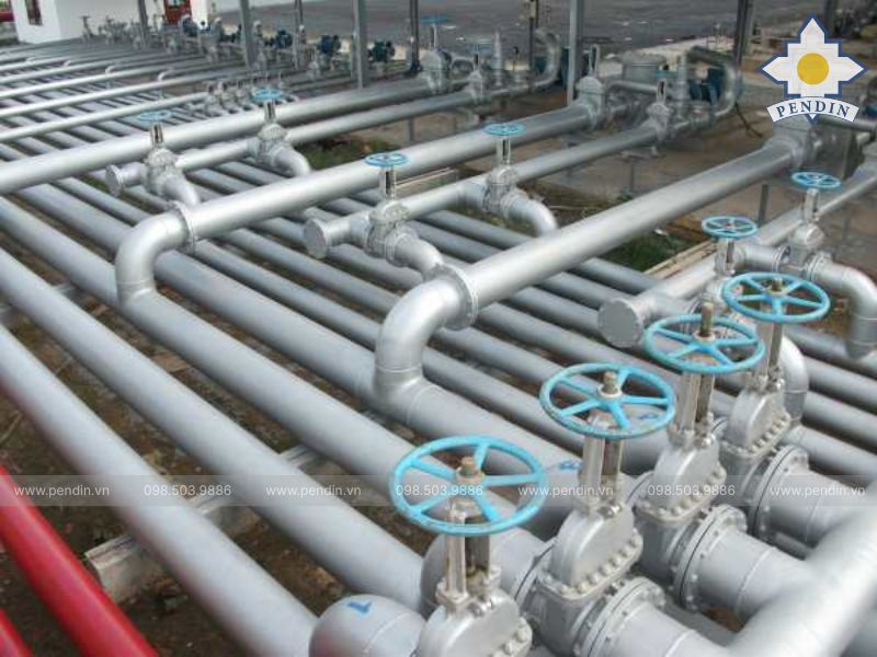 Gia Công Đường Ống Nước Công Nghiệp Theo Yêu Cầu